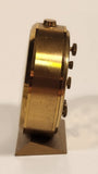 Vintage Westclox Seven Jewels 2 3/4" Brass Desk Alarm Clock Made in Germany