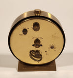 Vintage Westclox Seven Jewels 2 3/4" Brass Desk Alarm Clock Made in Germany
