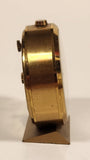 Vintage Westclox Seven Jewels 2 3/4" Brass Desk Alarm Clock Made in Germany