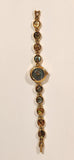 Vintage Gruen Mother of Pearl Abalone Gold Tone Women's Wristwatch