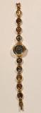 Vintage Gruen Mother of Pearl Abalone Gold Tone Women's Wristwatch