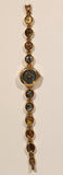 Vintage Gruen Mother of Pearl Abalone Gold Tone Women's Wristwatch