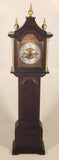Bombay Grandfather 16" Wood Cased Quartz Mantel Clock