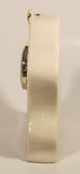 2002 Avon Romantic Flowers Design 7 1/2" Porcelain Ceramic Desk Clock