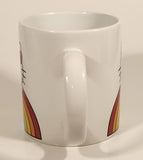 2022 Silver Buffalo Sanrio Hello Kitty Rainbow 4 1/4" Ceramic Coffee Mug Cup