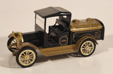 1993 Liberty Classics Spec-tacular News 1916 Studebaker Tanker Truck Black Die Cast Toy Car Vehicle Coin Bank with Key