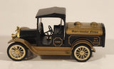 1993 Liberty Classics Spec-tacular News 1916 Studebaker Tanker Truck Black Die Cast Toy Car Vehicle Coin Bank with Key