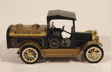 1993 Liberty Classics Spec-tacular News 1916 Studebaker Tanker Truck Black Die Cast Toy Car Vehicle Coin Bank with Key