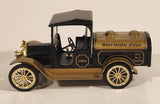 1993 Liberty Classics Spec-tacular News 1916 Studebaker Tanker Truck Black Die Cast Toy Car Vehicle Coin Bank with Key