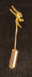 Qantas Airlines Kangaroo Gold Tone Stick Pin