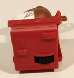 2018 McDonald's Peanuts Red Baron Snoopy on Doghouse 4 1/4" Plastic Toy Figure