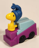 2015 McDonald's Fox The Peanuts Movie Woodstock on Zamboni 2 3/4" Plastic Toy Vehicle Figure