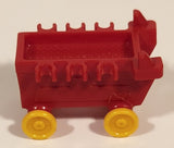 Vintage 1980s Majorette Majo-Kit Gas Service Station Mechanics Tool Cart Miniature 1 1/8" Plastic Toy Accessory