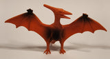 S.H. Orange Pteranodon 2 3/4" Tall Dinosaur Toy Figure