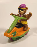 1991 McDonald's Hanna Barbera Yogi Bear Cartoon Character on Jet Ski Rev-Up and Go Toy Figure