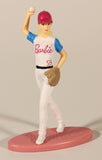 2019 Mattel Barbie Careers Baseball Pitcher 2 3/4" Plastic Toy Figure