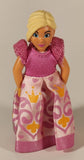 2006 Lego Belville Ultimate Princess 7578 Blonde Girl in Pink Dress 3" Toy Figure