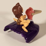 1999 McDonald's Burrough's and Disney Tarzan Young Tarzan on Purple Bird 1 3/4" Toy Figure
