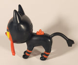 2017 McDonald's Pokemon Sun and Moon Litten Black Cat 3 1/4" Long Plastic Toy Figure