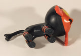 2017 McDonald's Pokemon Sun and Moon Litten Black Cat 3 1/4" Long Plastic Toy Figure