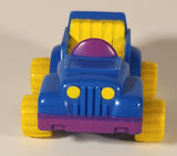 1988 McDonald's Garfield Blue Safari Jeep 2 3/4" Toy Car Vehicle