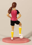 2019 Mattel Barbie Careers Soccer Football Player 2 3/4" Plastic Toy Figure
