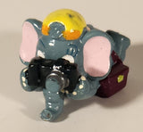 Ferrero Kinder Surprise Elephant with Camera 1 1/2" PVC Toy Figure