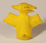 Vintage Pteranodon Dinosaur Yellow 1 1/2" Rubber Pencil Topper