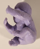 2021 Barbie Sister & Friends Wildlife Adventure Purple Monkey 1 3/4" Toy Figure