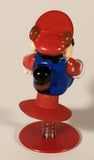 1989 Nintendo Super Mario Jumping Mario Pop Up 3 1/4" Tall Toy Figure