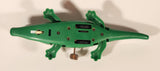 Vintage Vanda Cragstan Whimsy Alan Alligator Green Plastic Wind up Toy Walking Animal Made in British Crown Colony Hong Kong