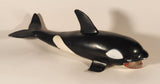 Orca Killer Whale 11 1/4" Rubber Squeeze Squeaky Toy Figure