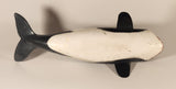 Orca Killer Whale 11 1/4" Rubber Squeeze Squeaky Toy Figure