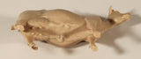 Vintage 1950s Marx Prize Livestock Light Brown American Guernsey Cow 3" Plastic Toy Figure