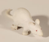 White Rat 2 3/4" Toy Figure