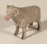 Grey Ram Sheep 1 3/4" Plastic Toy Figure
