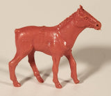 Pink Horse 2 1/4" Plastic Toy Figure