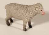 Grey Ram Sheep 1 3/4" Plastic Toy Figure