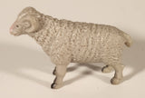 Grey Ram Sheep 1 3/4" Plastic Toy Figure