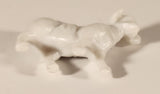 White Ram Sheep 1 1/4" Plastic Toy Figure
