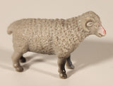 Grey Ram Sheep 1 3/4" Plastic Toy Figure