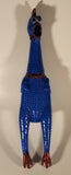 Blue Rubber Chicken 14" Dog Squeeze Play Toy