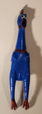 Blue Rubber Chicken 14" Dog Squeeze Play Toy