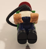 Vintage 1977 Fisher Price Husky Helpers Fire Fighter 3 1/2" Toy Action Figure