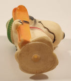 Vintage 1958, 1965 United Features Syndicate Peanuts Snoopy Skier Ski Bum 4 1/2" Squeaky Rubber Toy Figure
