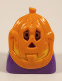 1998 McDonald's Haunted Halloween Grimace with Pumpkin Costume 2 3/4" Toy Figure Candy Dispenser