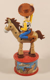 1999 McDonald's Disney Pixar Toy Story 2 Woody Character Plastic Candy Dispenser Toy