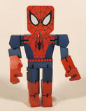 PPW Toys Marvel Spider-Man 7 3/4" Poseable Wood Toy Action Figure