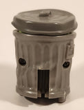 Sesame Street Oscar The Grouch in Garbage Can Pop Up Plastic Toy Figure