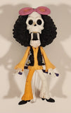 One Piece Strong World Brook Skeleton Musician 3 1/4" Vinyl Toy Figure